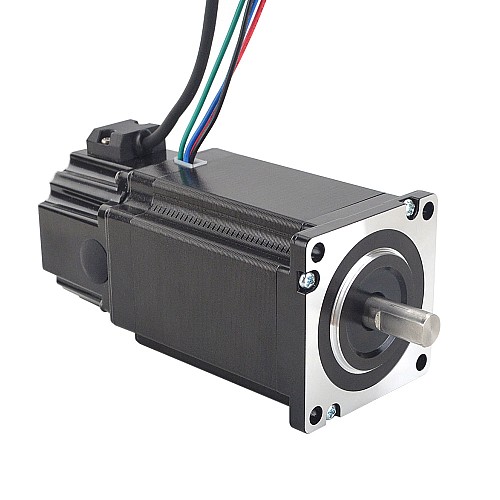 P Series Nema 24 Stepper Motor 3Nm(424.92oz.in) with Electromagnetic Brake - 24BK20-30 | StepperOnline CA P Series Nema 24 Stepper Motor 3Nm(424.92oz.in) with Electromagnetic Brake - 24BK20-30 | StepperOnline CA