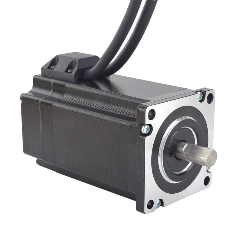 P Series Nema 24 Closed Loop Stepper Motor 3Nm(424.83oz.in) with Encoder 1000PPR(4000CPR) - 24E1K-30 | StepperOnline CA P Series Nema 24 Closed Loop Stepper Motor 3Nm(424.83oz.in) with Encoder 1000PPR(4000CPR) - 24E1K-30 | StepperOnline CA