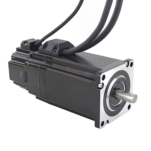 P Series Nema 24 Closed Loop Stepper Motor 3Nm(424.92oz.in) with Electromagnetic Brake - 24E1KBK20-30 | StepperOnline CA P Series Nema 24 Closed Loop Stepper Motor 3Nm(424.92oz.in) with Electromagnetic Brake - 24E1KBK20-30 | StepperOnline CA