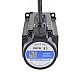 P Series IP65 Waterproof Nema 24 Closed Loop Stepper Motor 3Nm(424.92oz.in) with Encoder 1000PPR(4000CPR) - 24E1KIP65-30 | StepperOnline CA