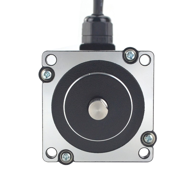 P Series IP65 Waterproof Nema 24 Closed Loop Stepper Motor 3Nm(424.92oz.in) with Encoder 1000PPR(4000CPR) - 24E1KIP65-30 | StepperOnline CA