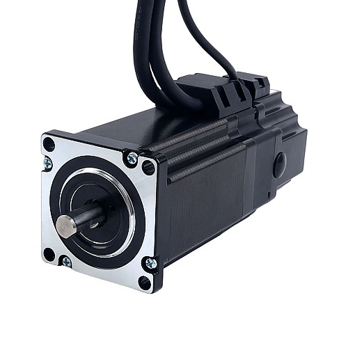 S Series Nema 24 Closed Loop Stepper Motor 3.0Nm(424.92oz.in) with 2.8Nm(396.51oz.in) Electromagnetic Brake - 24HS34-5004D-E1000-B280 | StepperOnline CA