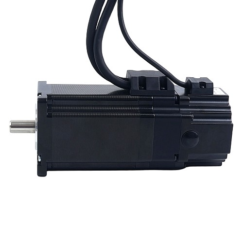 S Series Nema 24 Closed Loop Stepper Motor 3.0Nm(424.92oz.in) with 2.8Nm(396.51oz.in) Electromagnetic Brake - 24HS34-5004D-E1000-B280 | StepperOnline CA