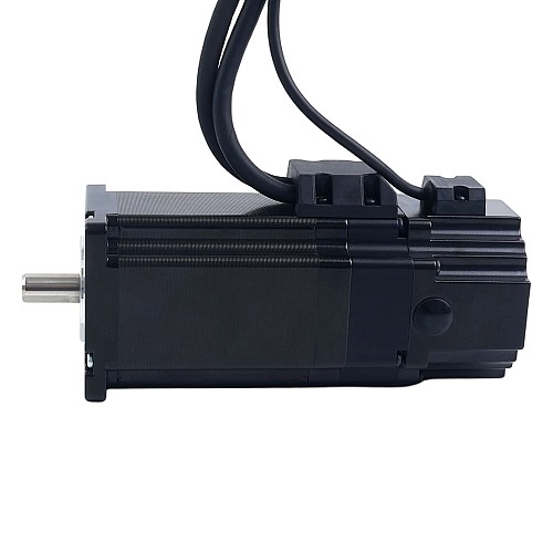 S Series Nema 24 Closed Loop Stepper Motor 3.0Nm(424.92oz.in) with 2.8Nm(396.51oz.in) Electromagnetic Brake - 24HS34-5004D-E1000-B280 | StepperOnline CA