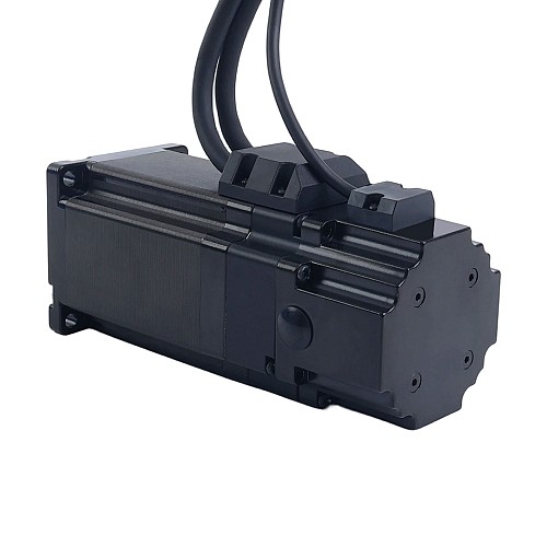 S Series Nema 24 Closed Loop Stepper Motor 3.0Nm(424.92oz.in) with 2.8Nm(396.51oz.in) Electromagnetic Brake - 24HS34-5004D-E1000-B280 | StepperOnline CA