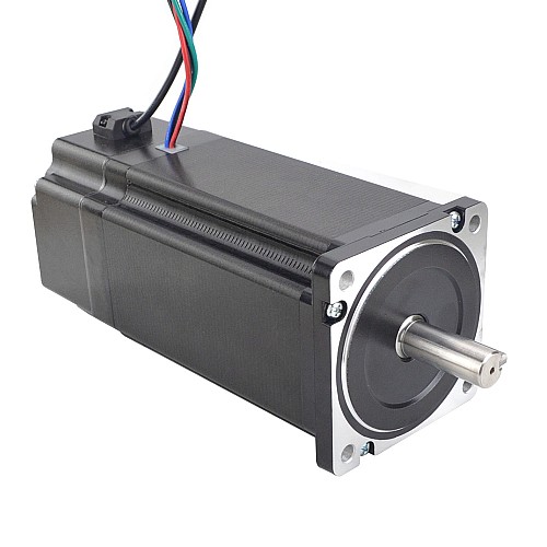 P Series Nema 34 Stepper Motor 12Nm(1700oz.in) with Electromagnetic Brake - 34BK50-120 | StepperOnline CA P Series Nema 34 Stepper Motor 12Nm(1700oz.in) with Electromagnetic Brake - 34BK50-120 | StepperOnline CA