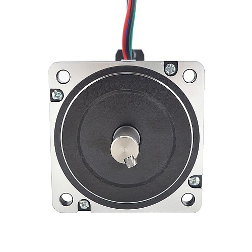 P Series Nema 34 Stepper Motor 4.5Nm(637.38oz.in) with Electromagnetic Brake - 34BK50-45 | StepperOnline CA