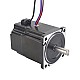 P Series Nema 34 Stepper Motor 4.5Nm(637.38oz.in) with Electromagnetic Brake - 34BK50-45 | StepperOnline CA