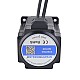 P Series Nema 34 Closed Loop Stepper Motor 4.5Nm(637.25oz.in) with Encoder 1000PPR(4000CPR) - 34E1K-45 | StepperOnline CA