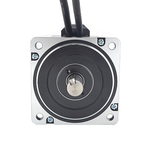 P Series Nema 34 Closed Loop Stepper Motor 4.5Nm(637.25oz.in) with Encoder 1000PPR(4000CPR) - 34E1K-45 | StepperOnline CA
