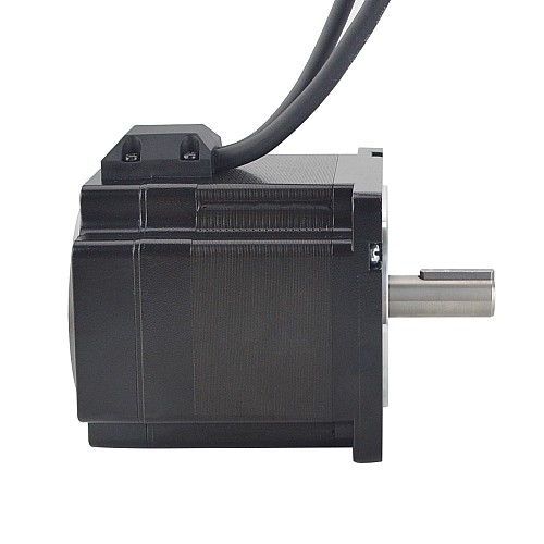 P Series Nema 34 Closed Loop Stepper Motor 4.5Nm(637.25oz.in) with Encoder 1000PPR(4000CPR) - 34E1K-45 | StepperOnline CA
