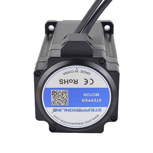 P Series Nema 34 Closed Loop Stepper Motor 8.5Nm(1203.7oz.in) with Encoder 1000PPR(4000CPR) - 34E1K-85 | StepperOnline CA