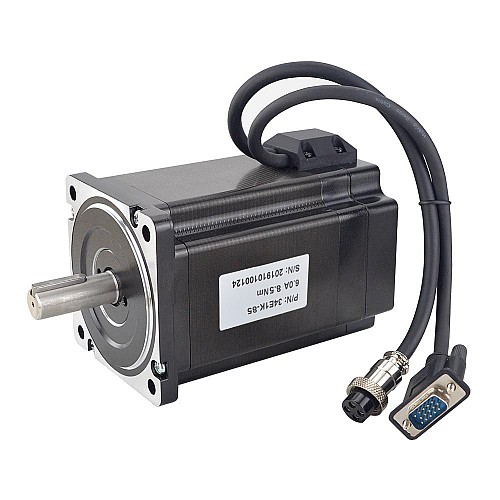 TP Series 1 Axis Closed Loop Stepper CNC Kit 8.5Nm(1203.7oz.in) Nema 34 Motor & Driver - 1-CL86T-P85-V41 | StepperOnline CA