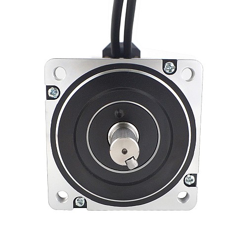 P Series Nema 34 Closed Loop Stepper Motor 12Nm(1700oz.in) with Electromagnetic Brake - 34E1KBK50-120 | StepperOnline CA