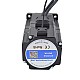 P Series Nema 34 Closed Loop Stepper Motor 4.5Nm(637.38oz.in) with Electromagnetic Brake - 34E1KBK50-45 | StepperOnline CA