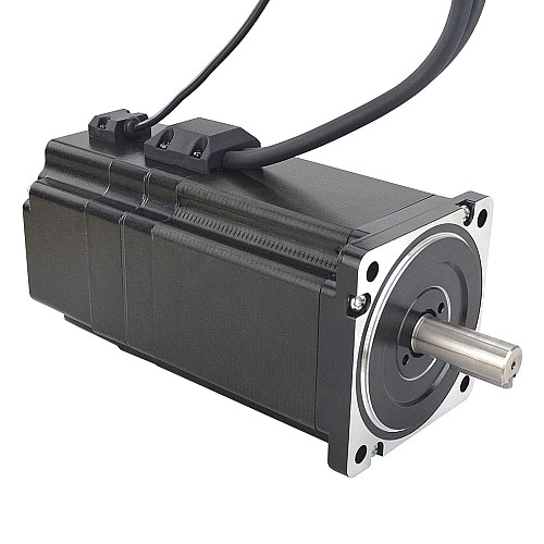 P Series Nema 34 Closed Loop Stepper Motor 8.5Nm(1203.94oz.in) with Electromagnetic Brake - 34E1KBK50-85 | StepperOnline CA P Series Nema 34 Closed Loop Stepper Motor 8.5Nm(1203.94oz.in) with Electromagnetic Brake - 34E1KBK50-85 | StepperOnline CA