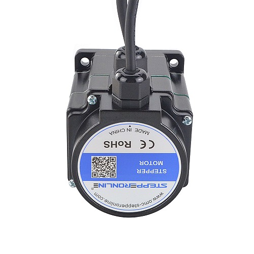 P Series IP65 Waterproof Nema 34 Closed Loop Stepper Motor 4.5Nm(637.38oz.in) with Encoder 1000PPR(4000CPR) - 34E1KIP65-45 | StepperOnline CA
