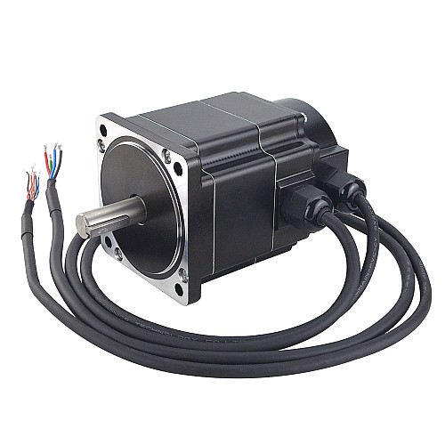 P Series IP65 Waterproof Nema 34 Closed Loop Stepper Motor 4.5Nm(637.38oz.in) with Encoder 1000PPR(4000CPR) - 34E1KIP65-45 | StepperOnline CA