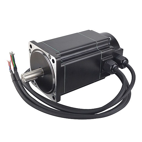P Series IP65 Waterproof Nema 34 Closed Loop Stepper Motor 8.5Nm(1203.94oz.in) with Encoder 1000PPR(4000CPR) - 34E1KIP65-85 | StepperOnline CA