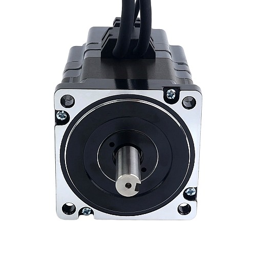S Series Nema 34 Closed Loop Stepper Motor 4.3Nm(608.93oz.in) with 7.0Nm(991.28oz.in) Electromagnetic Brake - 34HS30-6004D-E1000-B700 | StepperOnline CA