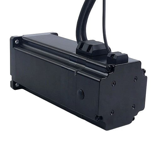 S Series Nema 34 Closed Loop Stepper Motor 12Nm(1699.34oz.in) with 7.0Nm(991.28oz.in) Electromagnetic Brake - 34HS60-6004D-E1000-B700 | StepperOnline CA