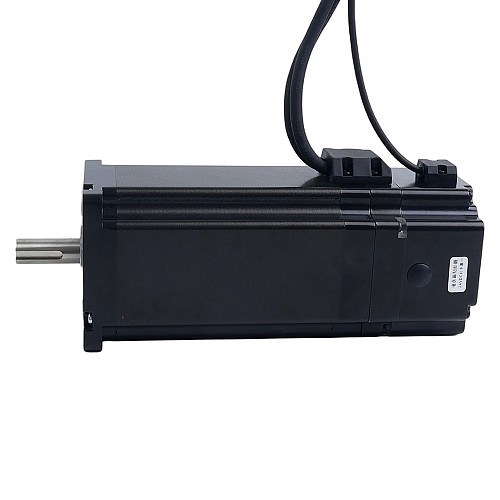 S Series Nema 34 Closed Loop Stepper Motor 12Nm(1699.34oz.in) with 7.0Nm(991.28oz.in) Electromagnetic Brake - 34HS60-6004D-E1000-B700 | StepperOnline CA