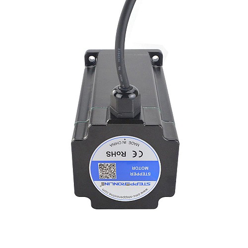 P Series IP65 Waterproof Nema 34 Stepper Motor 6.0A 12Nm(1700oz.in) - 34IP65-120 | StepperOnline CA