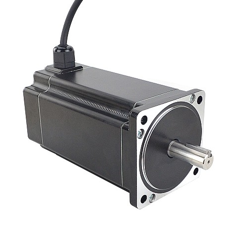 P Series IP65 Waterproof Nema 34 Stepper Motor 6.0A 12Nm(1700oz.in) - 34IP65-120 | StepperOnline CA