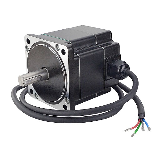 P Series IP65 Waterproof Nema 34 Stepper Motor 6.0A 4.5Nm(637.38oz.in) - 34IP65-45 | StepperOnline CA