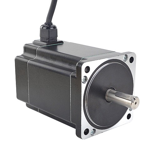 P Series IP65 Waterproof Nema 34 Stepper Motor 6.0A 8.5Nm(1203.94oz.in) - 34IP65-85 | StepperOnline CA