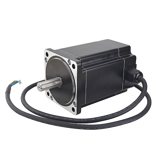 P Series IP65 Waterproof Nema 34 Stepper Motor 6.0A 8.5Nm(1203.94oz.in) - 34IP65-85 | StepperOnline CA