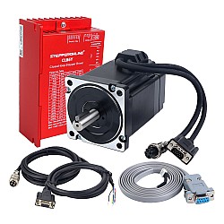 YS Series 1 Axis Closed Loop Stepper CNC Kit V2.0 6.50Nm(920.48oz.in) Nema 34 Motor w/ 2.0m Cables & Driver