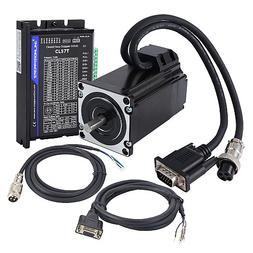 TS Series 2.0Nm(283.22oz.in) 1 Axis Closed Loop Stepper CNC Kit Nema 23 Motor & Driver - 1-CL57T-S20-V41 | StepperOnline CA TS Series 2.0Nm(283.22oz.in) 1 Axis Closed Loop Stepper CNC Kit Nema 23 Motor & Driver - 1-CL57T-S20-V41 | StepperOnline CA