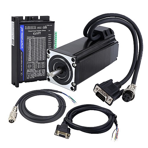 TS Series 3.0Nm(424.83oz.in) 1 Axis Closed Loop Stepper CNC Kit Nema 23 Motor & Driver - 1-CL57T-S30A-V41 | StepperOnline CA