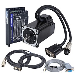 TES Series 2.0Nm(283.22oz.in) 1 Axis Closed Loop Stepper CNC Kit Nema 23 Motor & Driver CL57TE