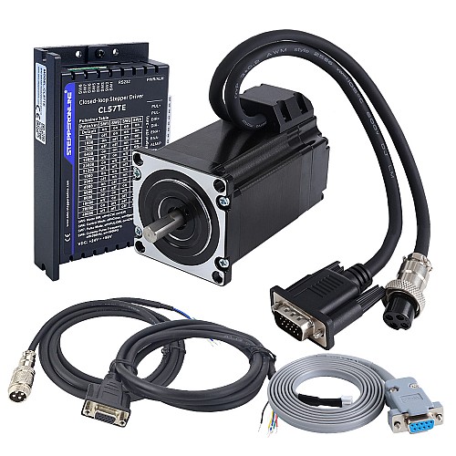 TES Series 2.0Nm(283.22oz.in) 1 Axis Closed Loop Stepper CNC Kit Nema 23 Motor & Driver CL57TE - 1-CL57TE-S20 | StepperOnline CA