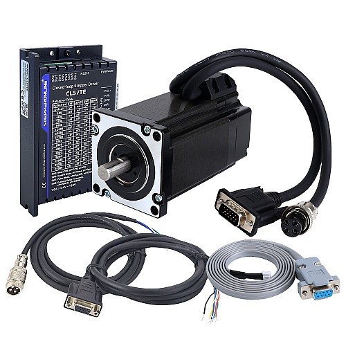 TES Series 3.0Nm(424.83oz.in) 1 Axis Closed Loop Stepper CNC Kit Nema 24 Motor & Driver CL57TE - 1-CL57TE-S30 | StepperOnline CA