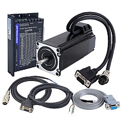 TES Series 3.0Nm(424.83oz.in) 1 Axis Closed Loop Stepper CNC Kit Nema 23 Motor & Driver CL57TE