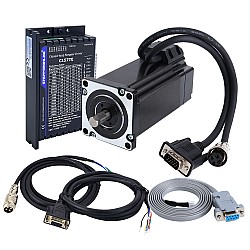 TES Series 4.0Nm(566.56oz.in) 1 Axis Closed Loop Stepper CNC Kit Nema 24 Motor & Driver CL57TE