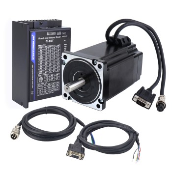 TS Series 9Nm(1274.5oz.in) 1 Axis Closed Loop Stepper CNC Kit Nema 34 Motor & Driver
