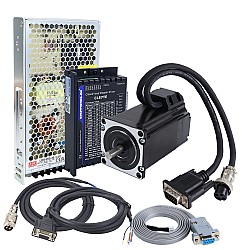 TES Series 1 Axis 2.0Nm(283.22oz.in) Nema 23 Closed Loop Stepper Kit & Driver CL57TE w/ Power Supply