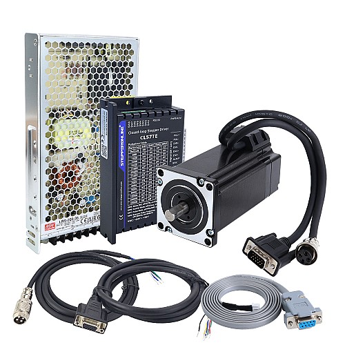 TES Series 1 Axis 4.0Nm(566.56oz.in) Nema 24 Closed Loop Stepper Kit & Driver CL57TE w/ Power Supply - 1-CLTES40 | StepperOnline CA