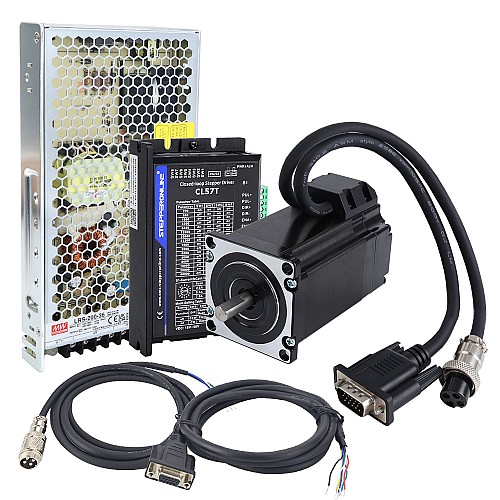 TS Series 1 Axis 2.0Nm(283.22oz.in) Nema 23 Closed Loop Stepper Kit w/ Power Supply - 1-CLTS20-V41 | StepperOnline CA