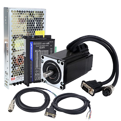 TS Series 1 Axis 3.0Nm(424.83oz.in) Nema 24 Closed Loop Stepper Kit w/Power Supply - 1-CLTS30-V41 | StepperOnline CA TS Series 1 Axis 3.0Nm(424.83oz.in) Nema 24 Closed Loop Stepper Kit w/Power Supply - 1-CLTS30-V41 | StepperOnline CA