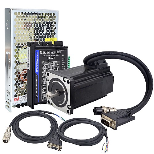 TS Series 1 Axis 3.0Nm(424.83oz.in) Nema 24 Closed Loop Stepper Kit w/Power Supply - 1-CLTS30-V41 | StepperOnline CA TS Series 1 Axis 3.0Nm(424.83oz.in) Nema 24 Closed Loop Stepper Kit w/Power Supply - 1-CLTS30-V41 | StepperOnline CA