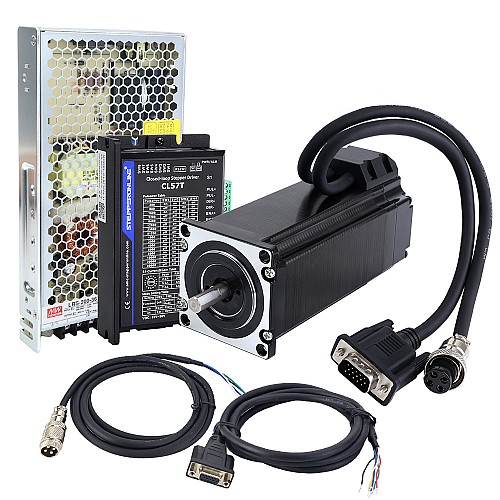 TS Series 1 Axis 3.0Nm(424.83oz.in) Nema 23 Closed Loop Stepper Kit w/ Power Supply - 1-CLTS30A-V41 | StepperOnline CA