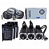 TES Series 3 Axis 3.0Nm(424.83oz.in) Nema 23 Closed Loop Stepper Kit & Driver CL57TE w/ Power Supply