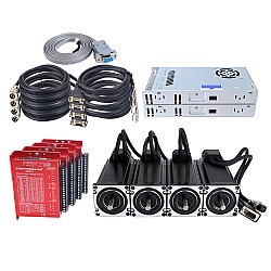 YS Series 4 Axis 3.00Nm(424.83oz.in) Nema 23 Closed Loop Stepper Kit V2.0 w/ Power Supply