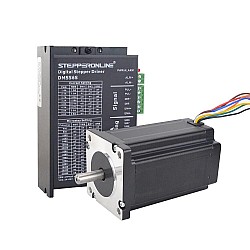 1 Axis Stepper CNC Kit 4Nm (566oz.in) Nema 24 Stepper Motor & Digital Stepper Driver