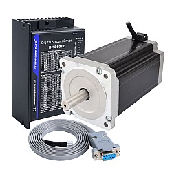 TES Series 1 Axis Stepper CNC Kit 13.0Nm(1840.95oz.in) Nema 34 Stepper Motor & Driver DM860TE